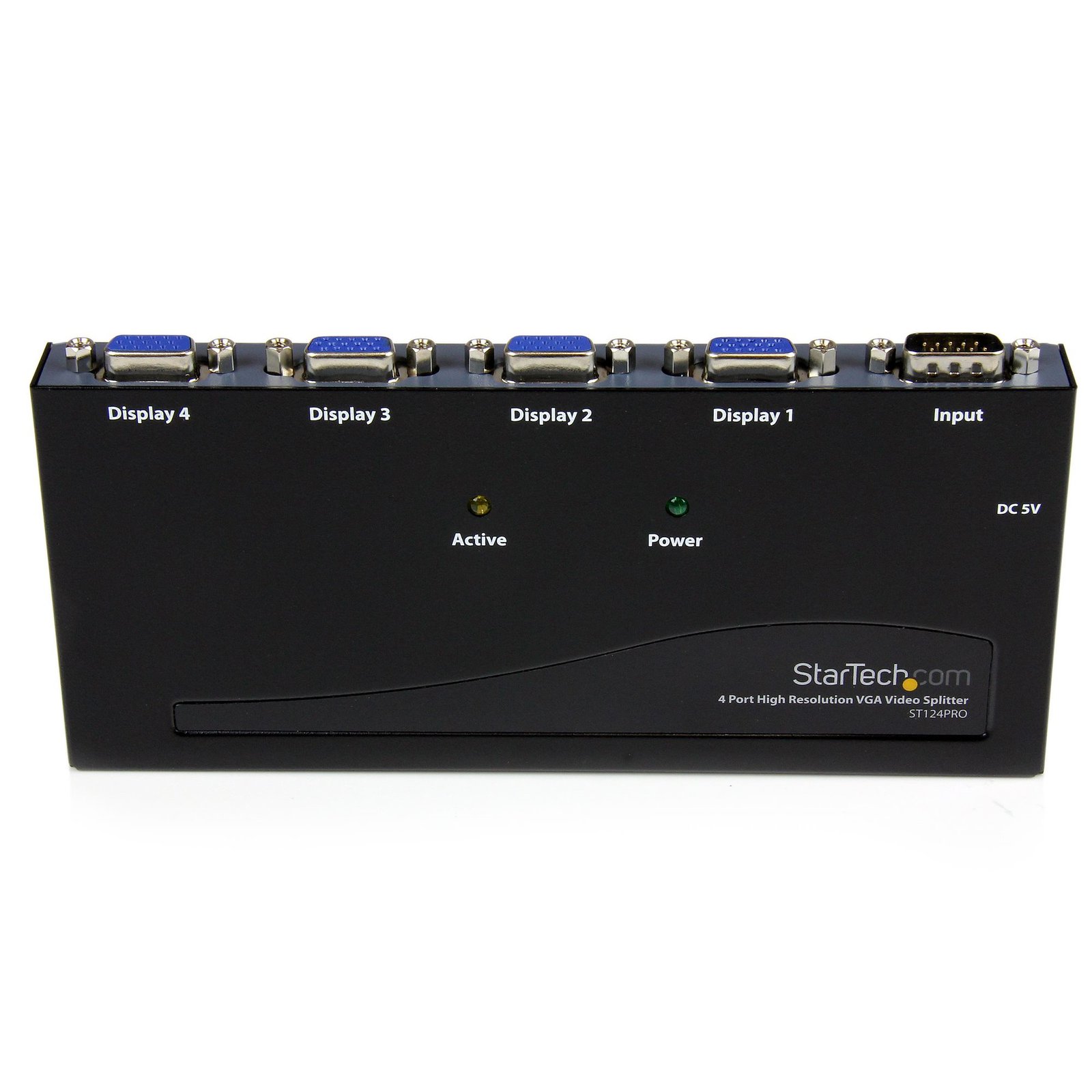 4 Port High Resolution VGA Video Splitter - 350 MHz - TAA - Image 2