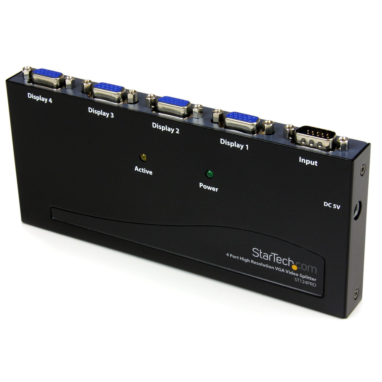 4 Port High Resolution VGA Video Splitter - 350 MHz - TAA