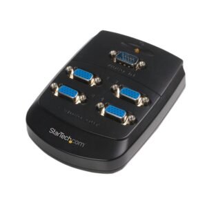 4 Port VGA Video Splitter - Wall Mountable
