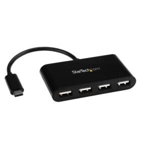 4-Port USB-C Hub - Mini Hub - USB-C to 4x USB-A - USB 2.0