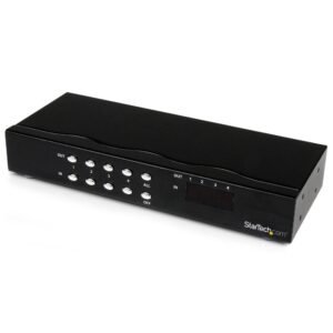 4x4 VGA Matrix Video Switch Splitter with Audio
