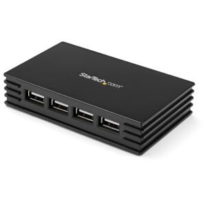 7 Port Compact Black USB 2.0 Hub - TAA