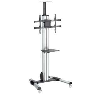 TV Cart - Height Adjustable - Lockable Wheels
