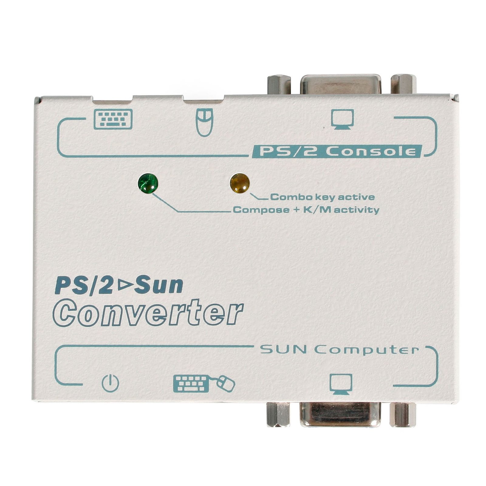 Sun to PS/2 Keyboard Mouse Console Converter Adapter - Image 3