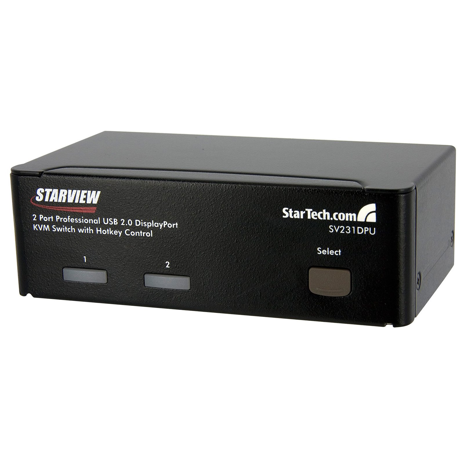 2 Port Professional USB DisplayPort KVM Switch with Hotkey Control