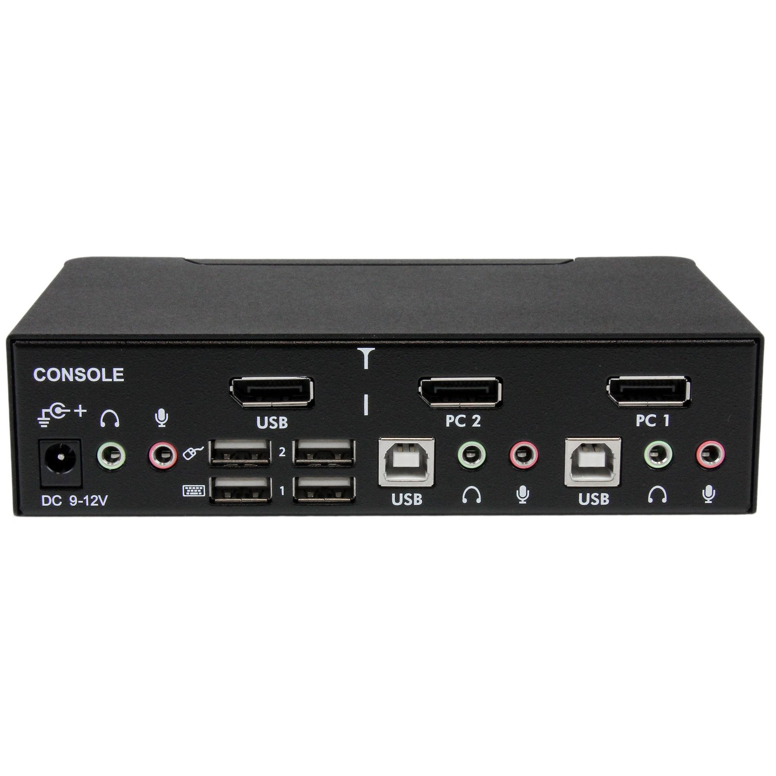 2 Port Professional USB DisplayPort KVM Switch with Audio - TAA - Image 3
