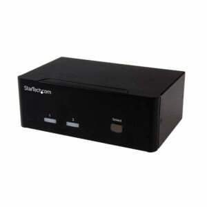 2-port KVM Switch with Dual VGA - USB 2.0 - TAA