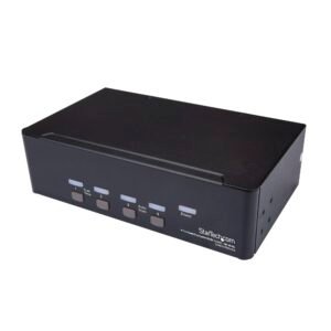 4-Port Dual DisplayPort KVM Switch - 4K 60Hz - TAA