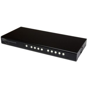 4 Port DVI USB KVM Switch with Dual DVI Console and Quad-View 4-in-1 Display