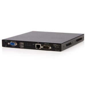 4 Port USB VGA IP KVM Switch with Virtual Media - TAA