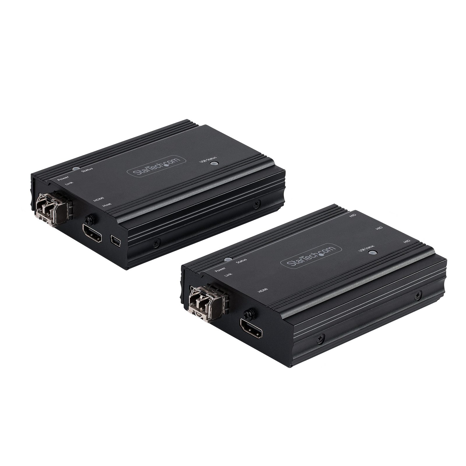 4K HDMI KVM Extender over Fiber - HDMI Video & USB Remote KVM Switch/Console Extender - up to 984ft/300m (MultiMode) - 2x 10G MMF SFP+