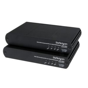 USB DVI over Cat 5e / Cat 6 KVM Console Extender w/ 1920x1200 Uncompressed Video - 330ft (100m)