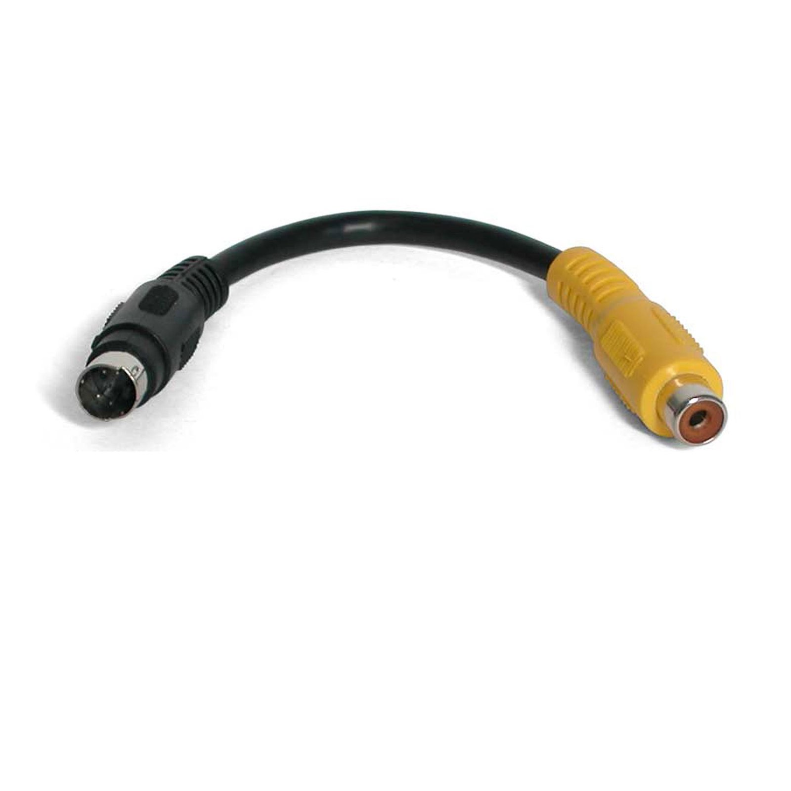 6in S-Video to Composite Video Adapter Cable