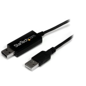 2 Port USB KM Switch - USB Keyboard and Mouse Switch with File Transfer