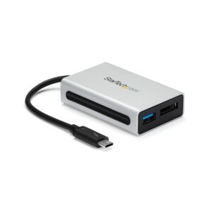Thunderbolt 3 to eSATA Adapter + USB 3.1 (10Gbps) Port - Mac / Windows