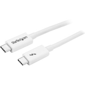 3.3ft (1m) Thunderbolt 3 Cable, 20Gbps, 100W PD, 4K, Thunderbolt Certified, Compatible with Thunderbolt 4/USB 3.2/DisplayPort