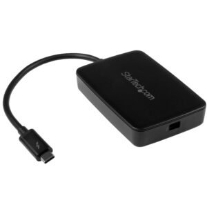 Thunderbolt 3 to Thunderbolt 2 Adapter - TB3 Laptop to TB2 Displays & Devices - Thunderbolt 2 20Gbps or Thunderbolt 1 10Gbps Converter
