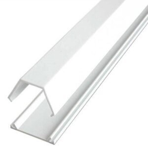 3 ft 2 Piece Cable Raceway Duct - White