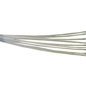 8in Screw Mount Cable Ties 100 Pack
