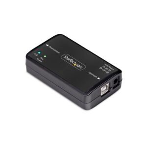 USB Galvanic Isolator, Up To 6KV, Electrical Noise Isolator, IP40, DIN Rail Mount, Isolated Power Filter, USB 2.0/1.1, 5V/250mA