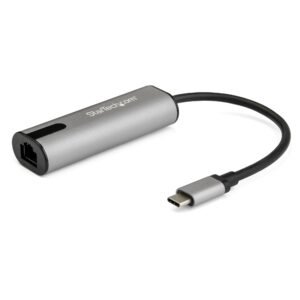 2.5GbE USB C to Ethernet Adapter NBASE-T NIC - USB 3.0 Type C 2.5/1 Gigabit/100 Mbps Multi Speed Network/ USB 3.1 Laptop to RJ45/LAN