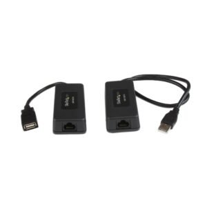 1 Port USB over Cat5 / Cat6 Ethernet Extender - up to 131ft (40m)