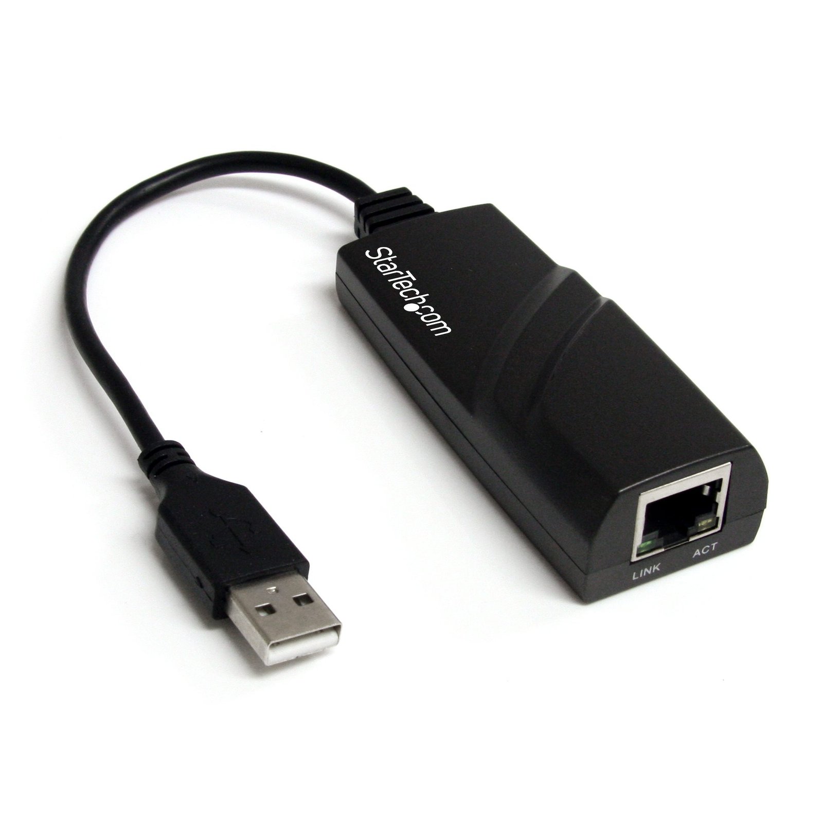 Compact Black USB 2.0 to Gigabit Ethernet NIC Network Adapter