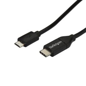3ft (1m) USB-C to Micro USB-B Cable, Data Cord, USB 2.0, USB C to Micro-B Data Transfer Cable