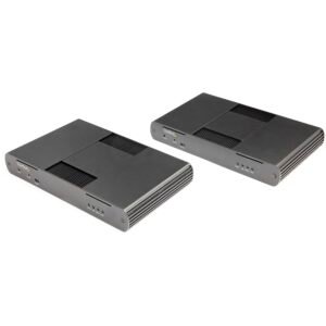 4-Port USB 3.0 Extender Hub with 1x Gigabit Ethernet Port Extension over Single Cat6a/Cat7 Cable (RJ45) - 330ft (100m) - USB Extender Kit