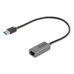 USB 3.0 to Gigabit Ethernet Network Adapter, 10/100/1000 Mbps, USB to RJ45, USB 3.0 to LAN Adapter, USB 3.0 Ethernet Adapter (GbE), 11in