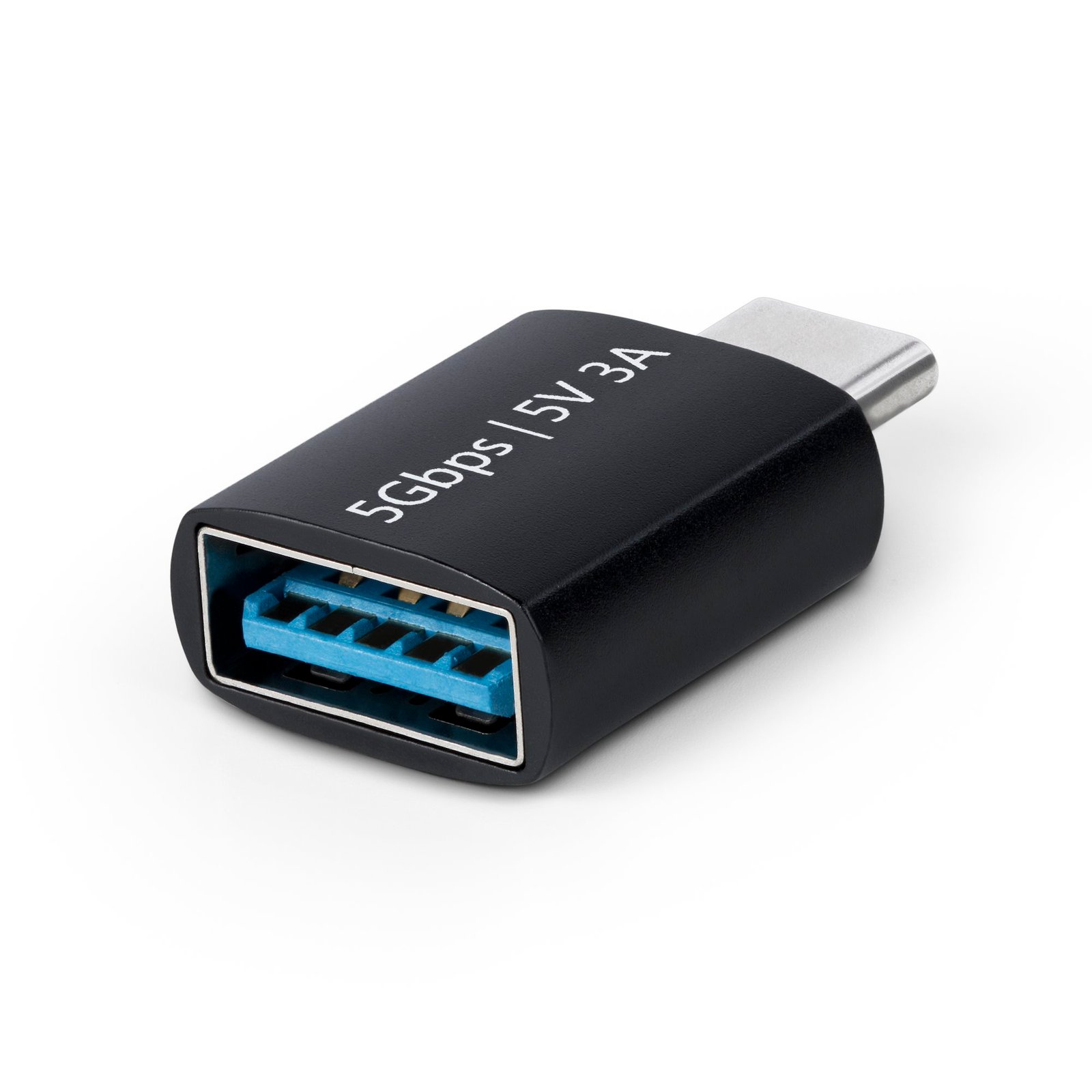 USB-C to USB-A Adapter, USB 5Gbps, 3A, USB-C Male to USB-A Female Converter, Durable Metal Housing - Thunderbolt Compatible
