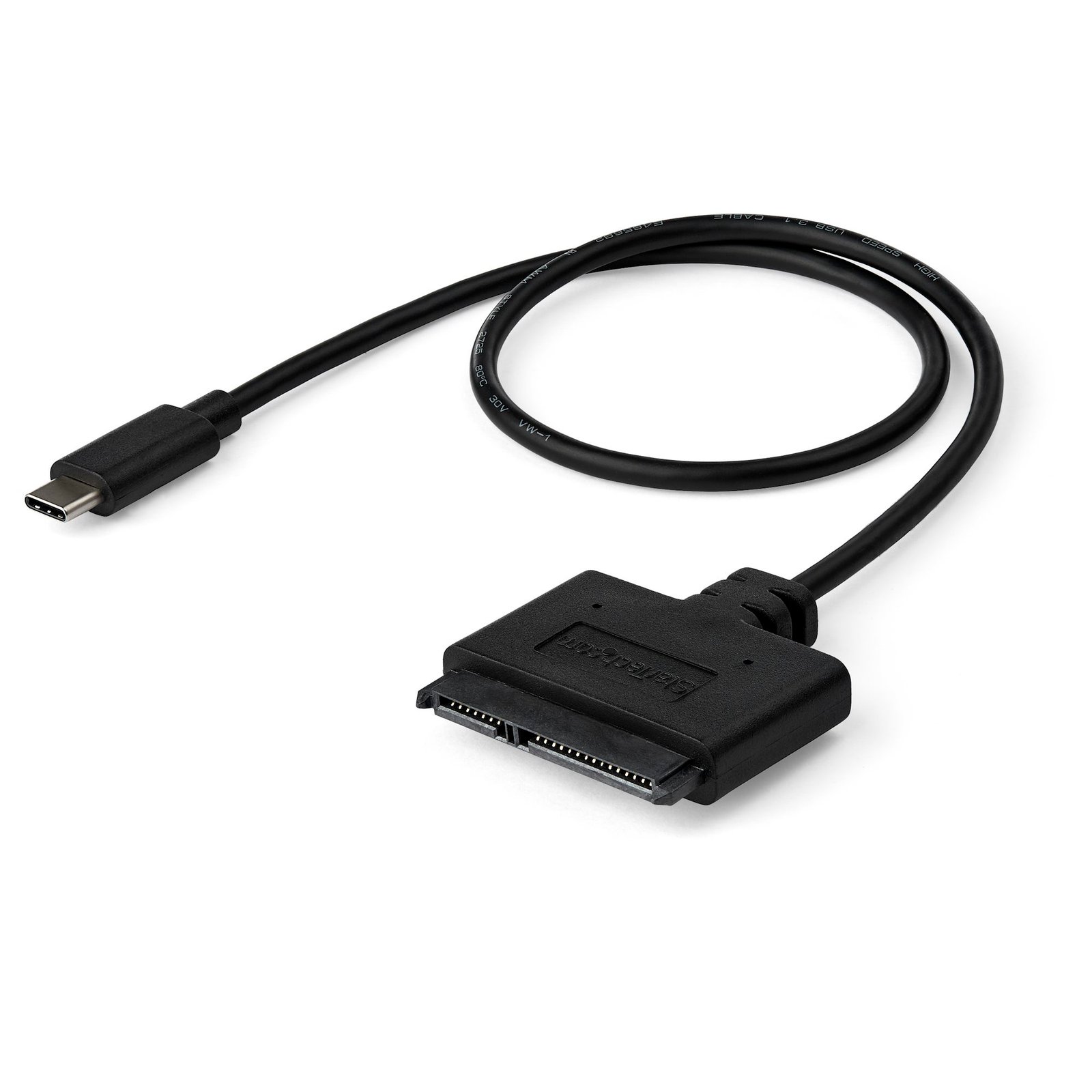 SATA to USB-C Cable, USB 10Gbps to 2.5in SATA I II III Hard Drive Adapter, External Converter for SSD or HDD Data Transfer