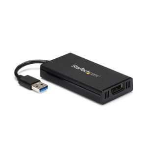 USB 3.0 to DisplayPort Adapter, 4K 30Hz UHD, DisplayLink Certified, USB to DP Display Adapter, USB to DP Adapter for Mac & Windows - TAA