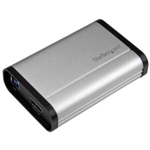 USB 3.0 Capture Device for High-Performance HDMI Video - 1080p 60fps - Aluminum