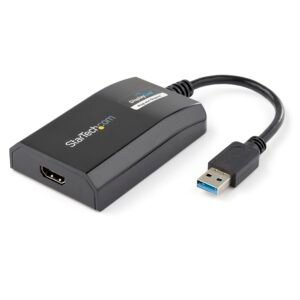 USB 3.0 to HDMI Adapter - DisplayLink Certified - 1080p (1920x1200) - USB Type-A to HDMI Display Adapter Converter for Monitor - External