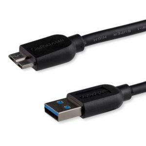 Slim Micro USB 3.0 (5Gbps) Cable - M/M - 0.5m (20in)
