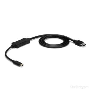 USB-C to eSATA Cable - For External Storage Devices - USB 3.0 (5Gbps) - 3 ft. (1 m)