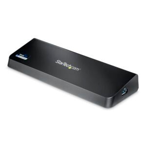 USB 3.0 Docking Station Dual Monitor with HDMI & 4K DisplayPort - USB 3.0 to 4x USB-A, Ethernet, HDMI and DP - USB Type A Universal Laptop