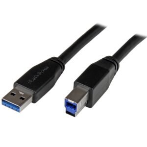 10m (33ft) Active USB 3.0 (5Gbps) USB-A to USB-B Cable - M/M