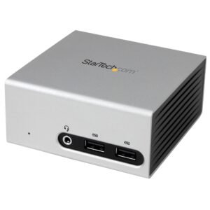 HDMI and DVI Dual-Monitor Docking Station for Laptops - Single 4K Support - USB 3.0