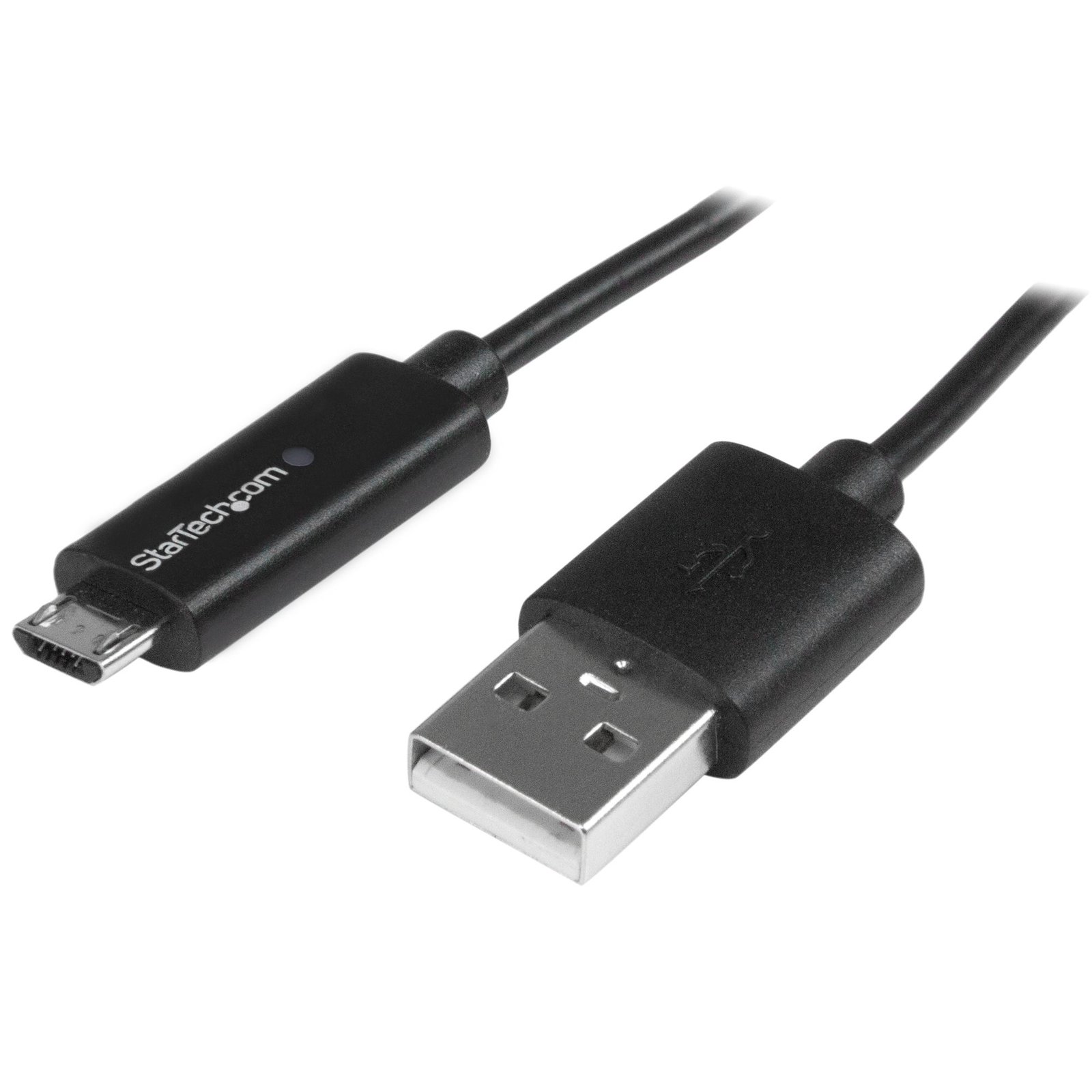 Micro-USB Cable with LED Charging Light - M/M - 1m (3ft)