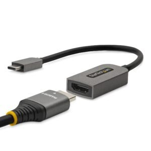 USB-C to HDMI Adapter, 4K 60Hz Video, HDR10, USB-C to HDMI Monitor Dongle, USB4 / Thunderbolt Compatible