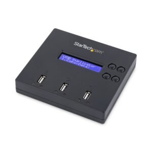 Standalone 1 to 2 USB Thumb Drive Duplicator and Eraser, Multiple USB Flash Drive Copier, System and File and Whole-Drive Copy at 1.5