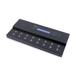 Standalone 1 to 15 USB Thumb Drive Duplicator and Eraser, Multiple USB Flash Drive Copier, System and File and Whole-Drive Copy at 1.5