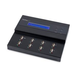 Standalone 1 to 7 USB Thumb Drive Duplicator and Eraser, Multiple USB Flash Drive Copier, System and File and Whole-Drive Copy at 1.5