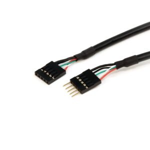 18in Internal 5 pin USB IDC Motherboard Header Cable M/F