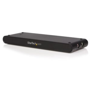 Universal Laptop USB Docking Station with VGA Audio Ethernet