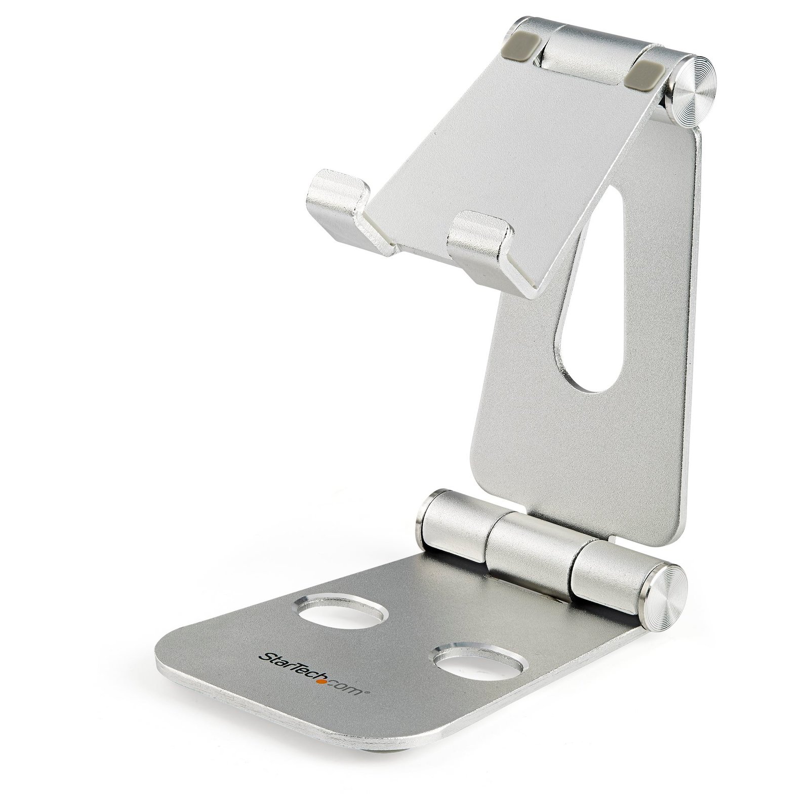 Phone and Tablet Stand - Foldable Universal Mobile Device Holder for Smartphones & Tablets - Adjustable Multi-Angle Ergonomic Cell Phone