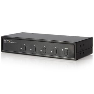 2x4 Port Matrix DVI Audio Video Switch