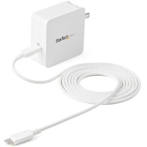 USB C Wall Charger - USB C Laptop Charger 60W PD - 6ft/2m Cable - Universal Compact Type C Power Adapter - Dell XPS, Lenovo X1 Carbon, HP
